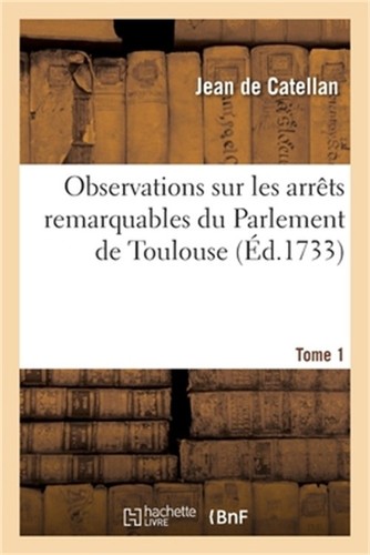 Observations sur les - observations,