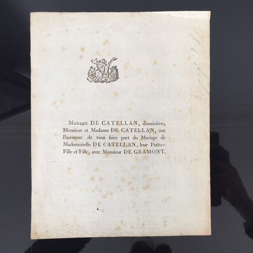 Comunica matrimonio 1808